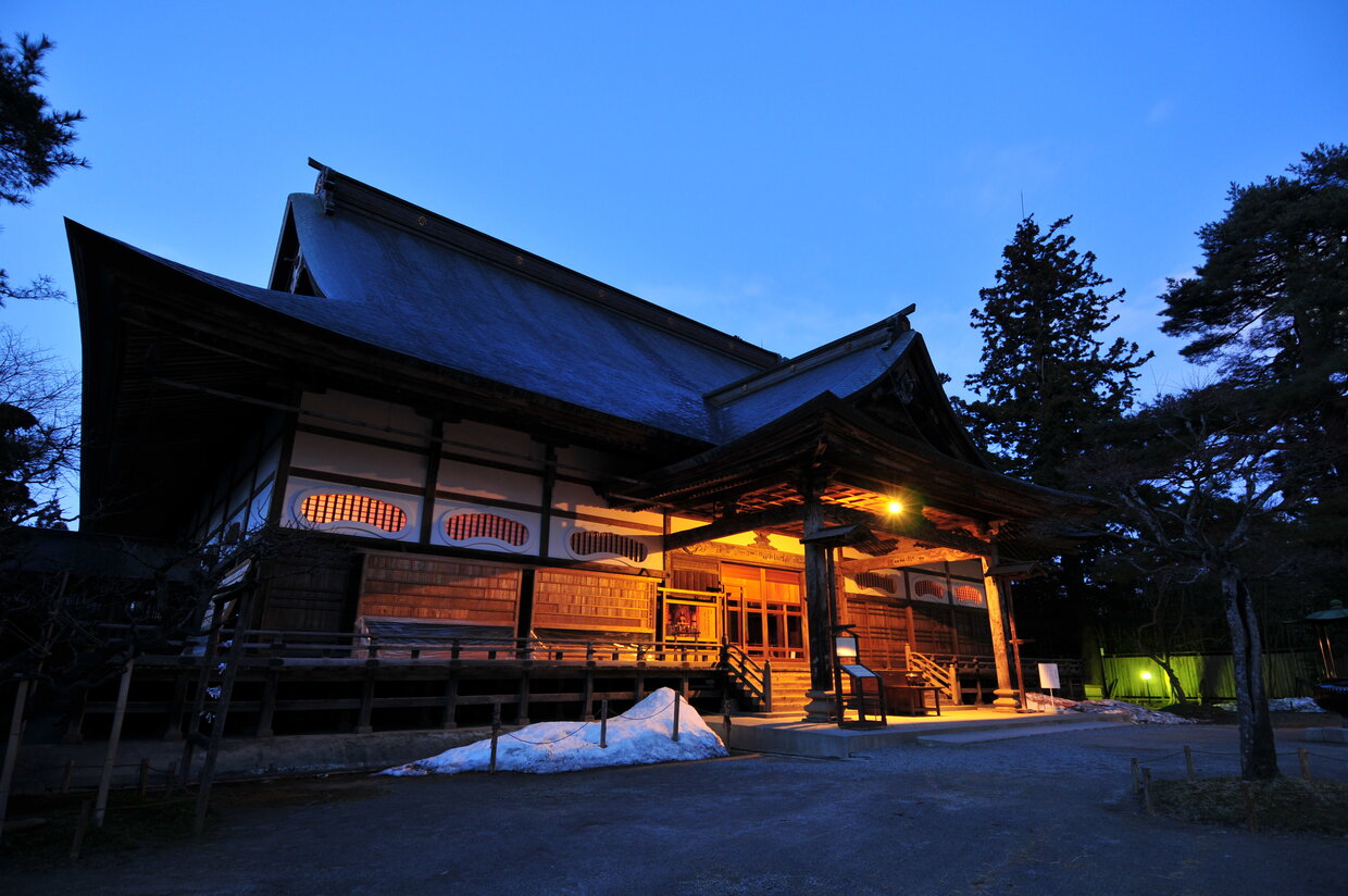 Main Hall, Chusonji Temple