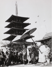 Five-storied pagoda at Shitenno-ji Temple