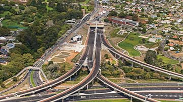 Completes the Waterview Connection Tunnels and Great North Road Interchange construction project (Asia-Pacific Regional Headquarters)