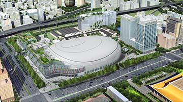 台北市文化體育園區─大型室內體育館新建工程<br class="pc_appear">（預定2022年6月）