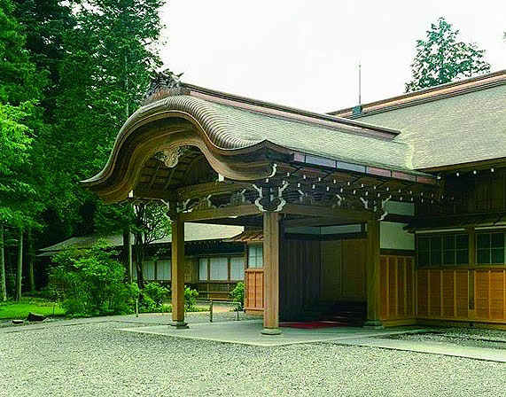 御車寄 御学問所（梅の間）