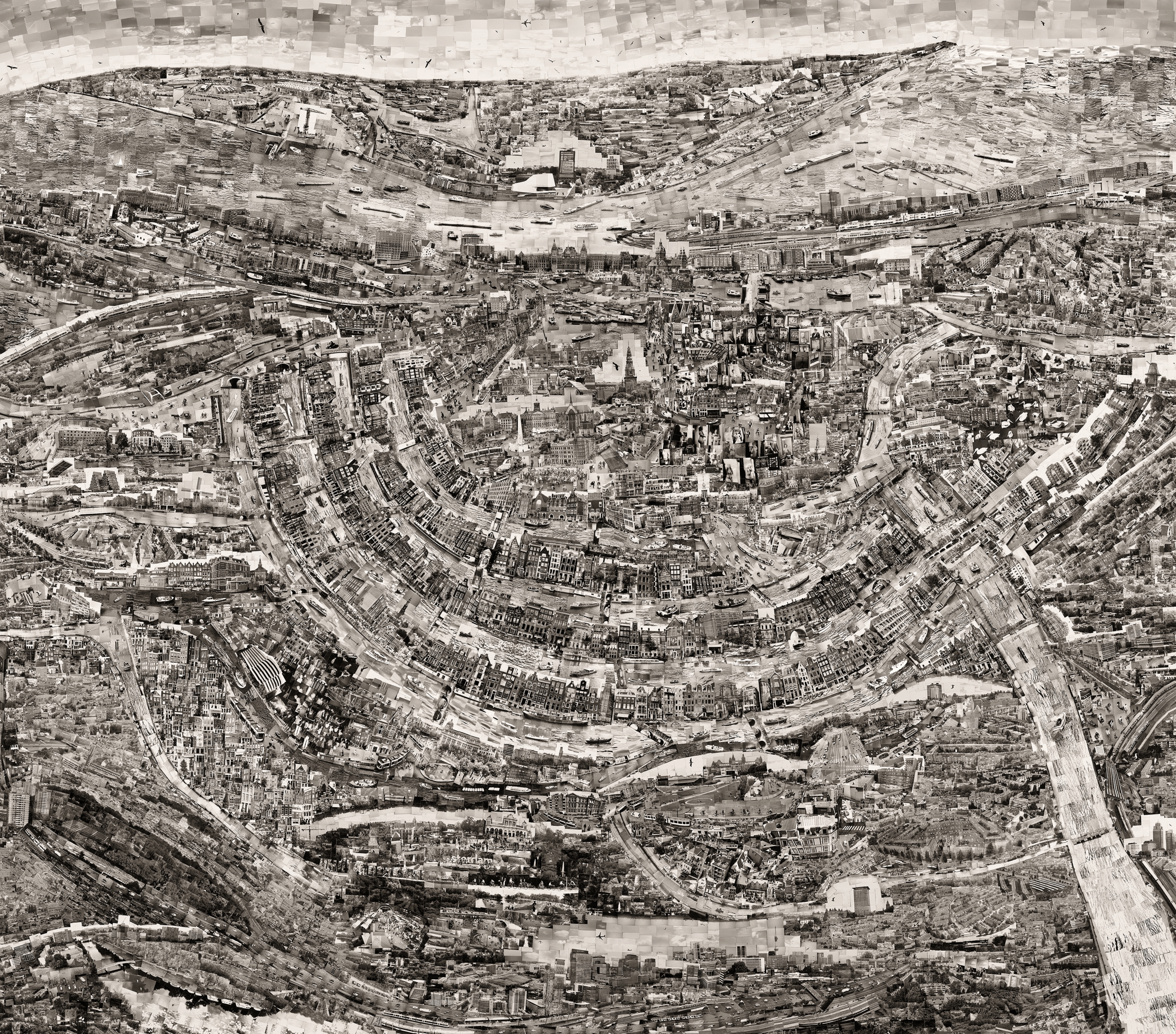 Diorama Map Amsterdam © SOHEI NISHINO