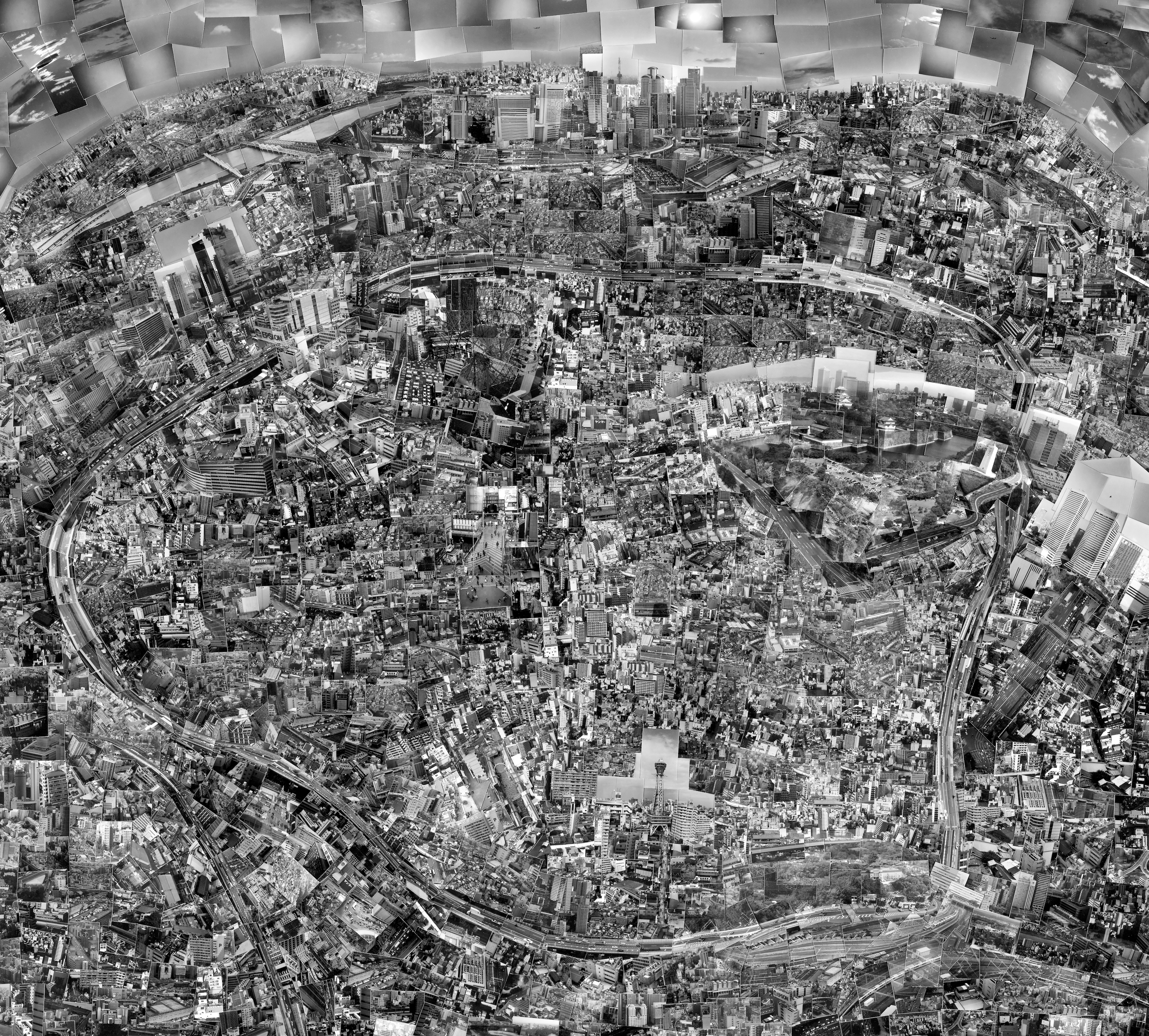 Diorama Map Osaka © SOHEI NISHINO