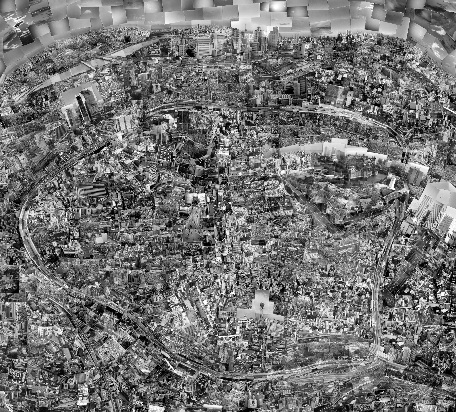 Diorama Map Osaka　© SOHEI NISHINO