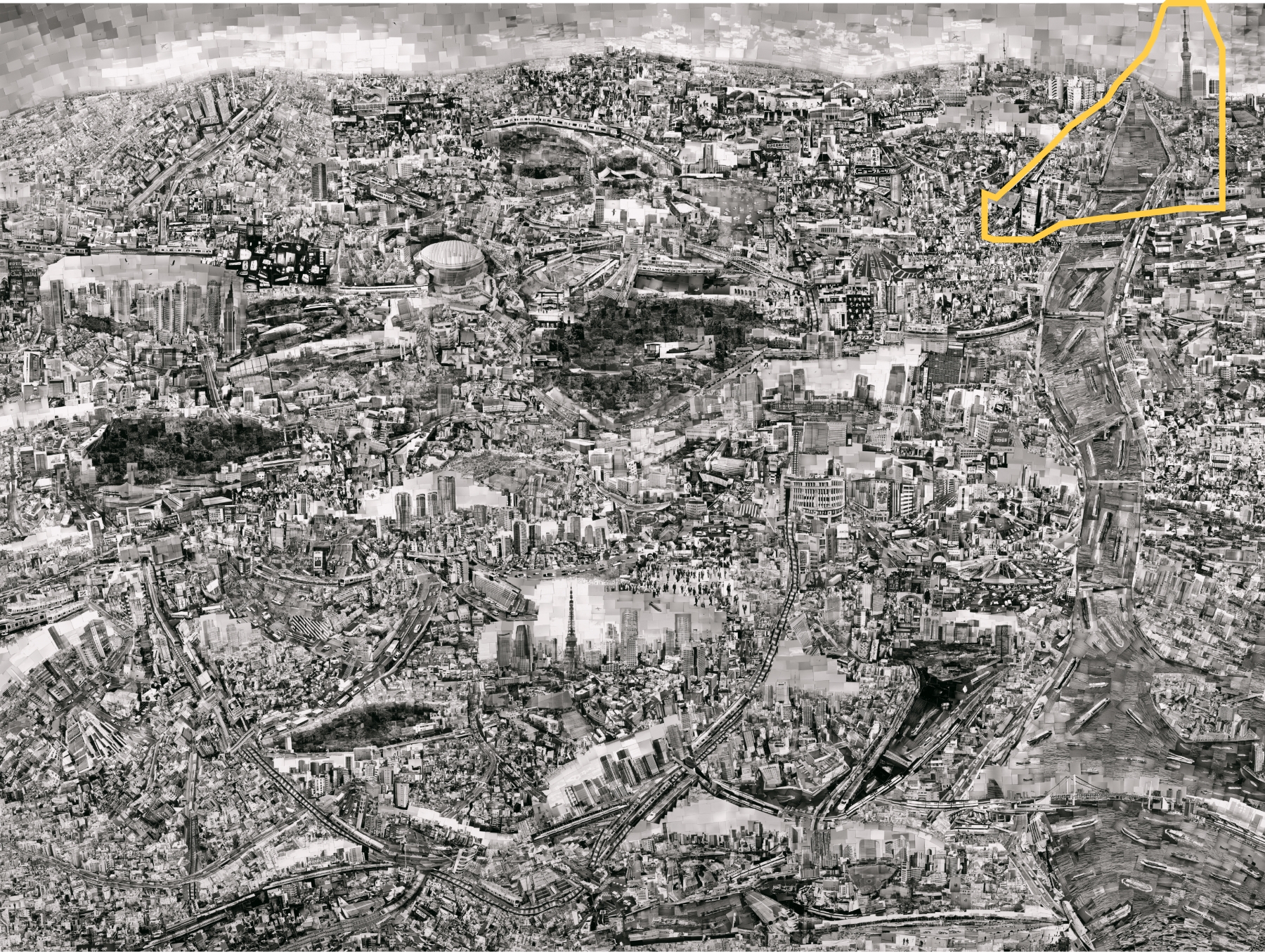 Diorama Map Tokyo 2014　© SOHEI NISHINO