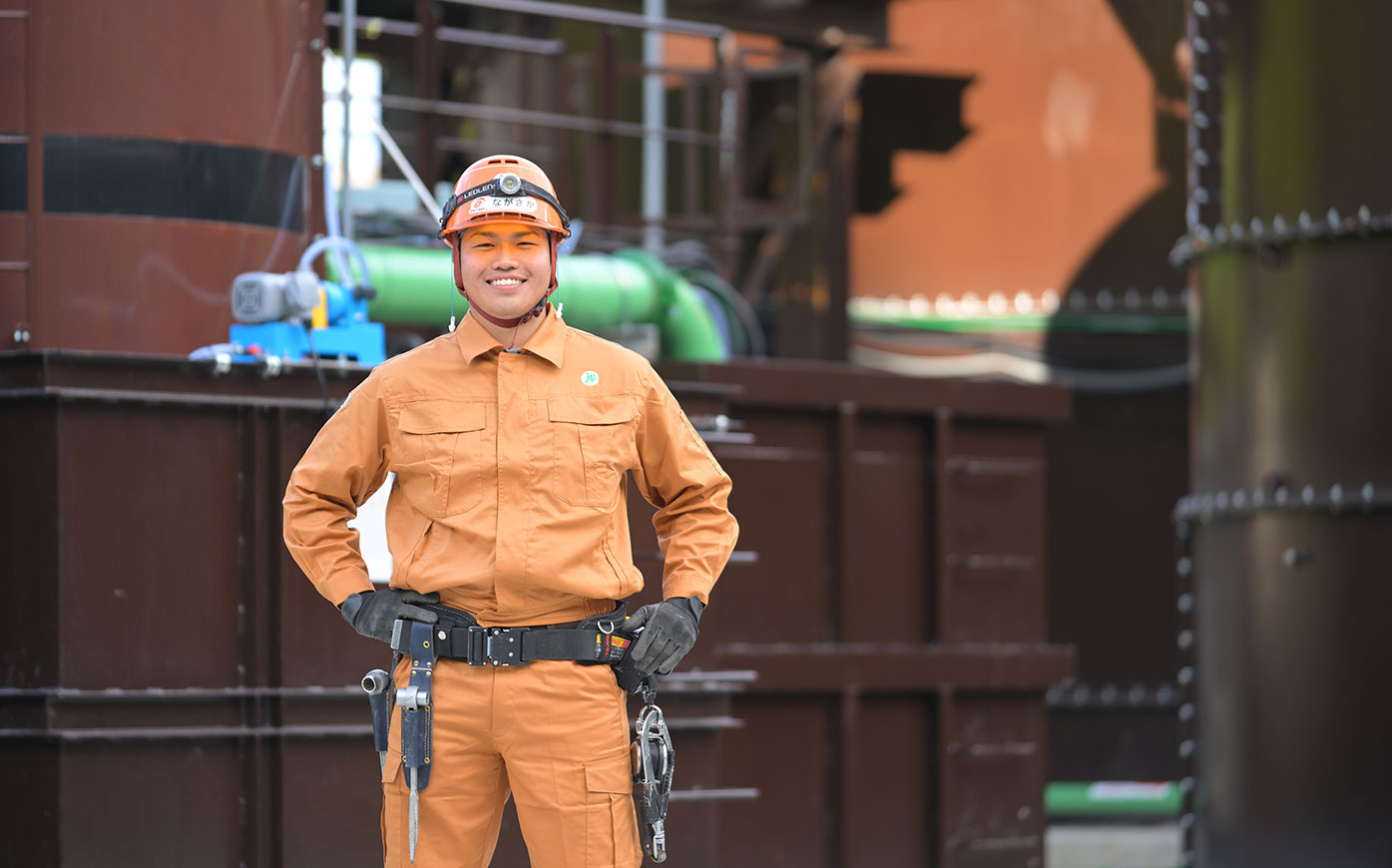 Mechanical and Electrical Engineer Section, Shinmaruyama Dam JV Construction Office Tsukasa Nagasaka