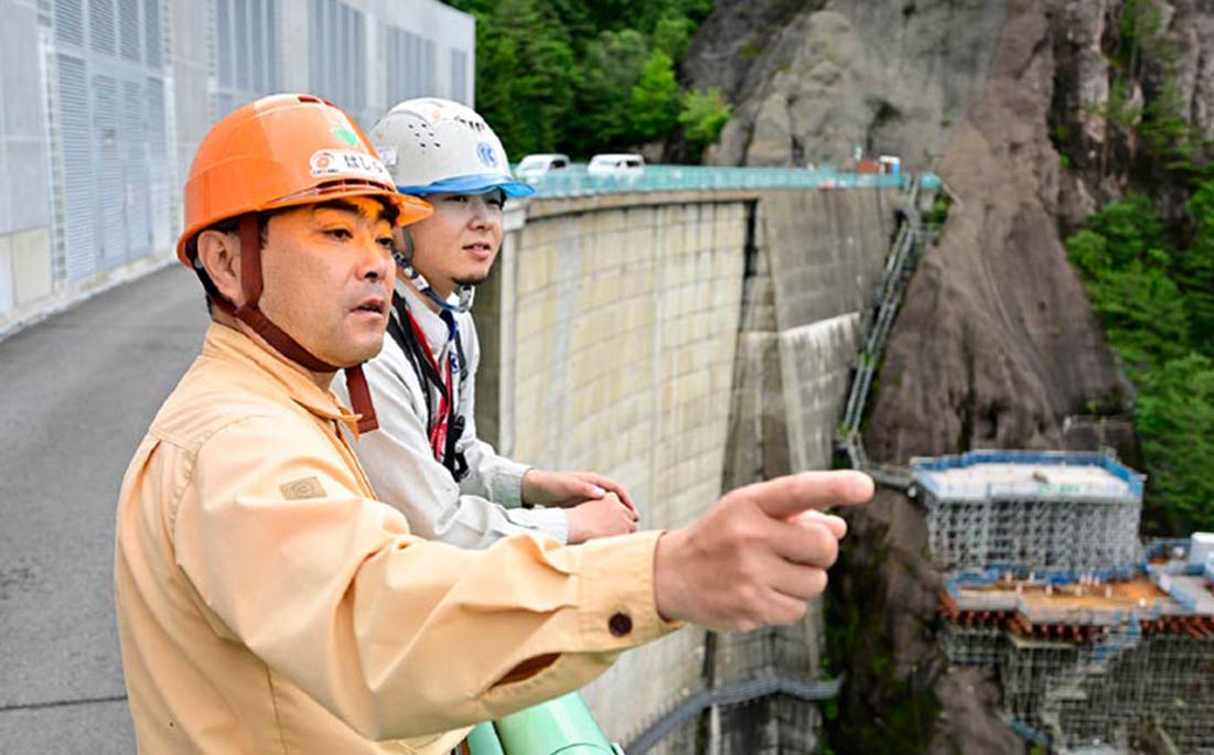Kawamata Dam Construction Office Supervising engineer