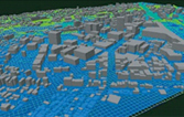 Estimation results of building damage