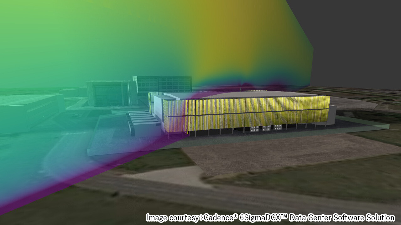 Study of outdoor wind velocity distribution (example)