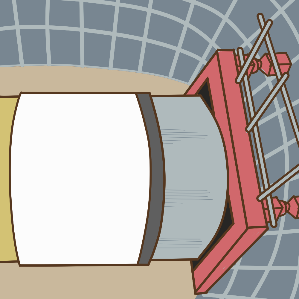 Installation of thrust reaction frame