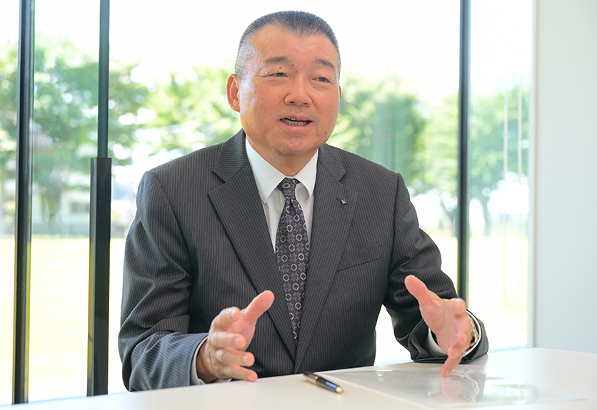 Shigehiko SUGIE, senior chief engineer of numerical analysis, Geotechnical Engineering Department
