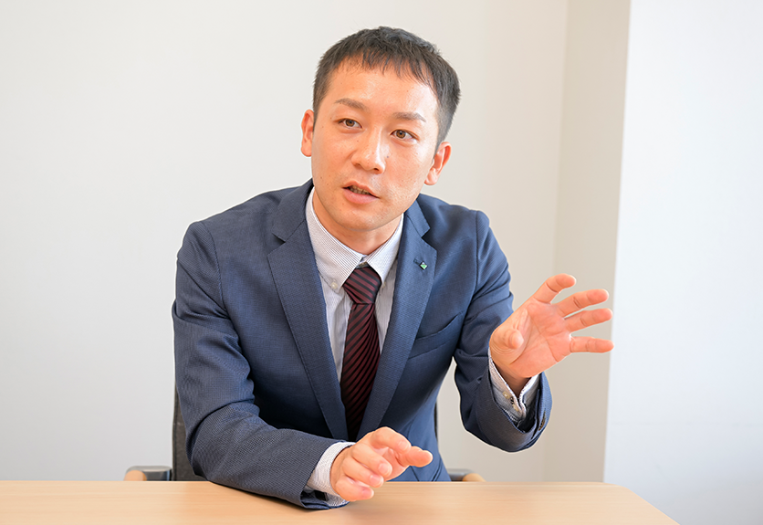 Yusuke HINOSHITA, Construction Manager of Electromechanics, Tunnel Construction Office