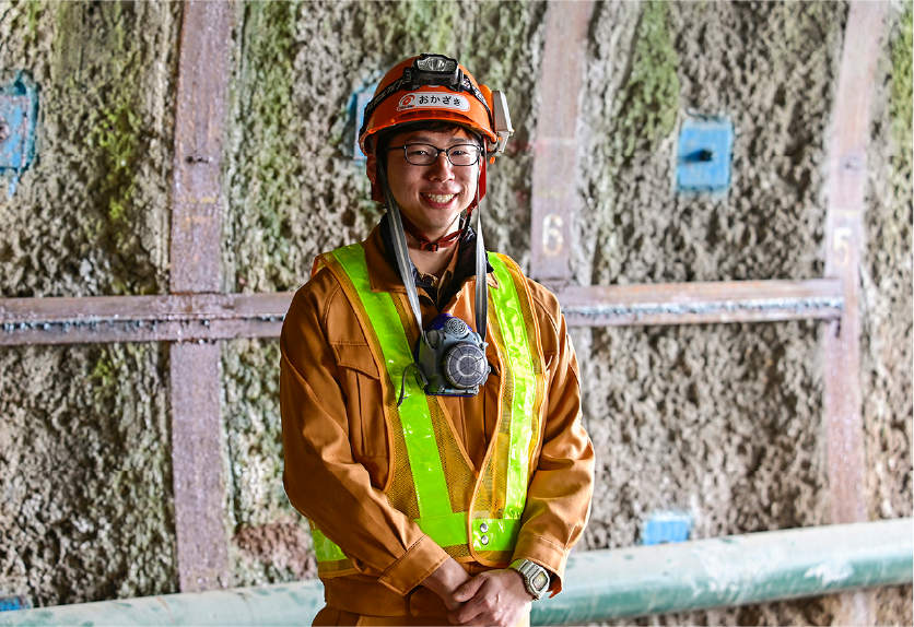 Yuichi OKAZAKI, Chief, West-Onuma Section, Onuma Evacuation Tunnel JV Project Office