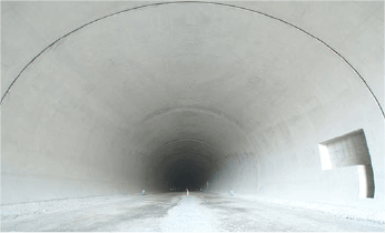 Middle-fluidity lining concrete for tunnel lining Smooth-Crete
