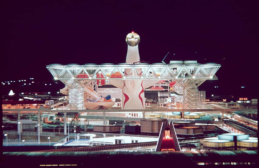 EXPO’70の建築　大阪万博　パビリオン建築 あの奇想天外なデザインのパビリオンに再び会える！「The Legacy