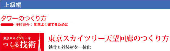 東京スカイツリー天望回廊のつくり方