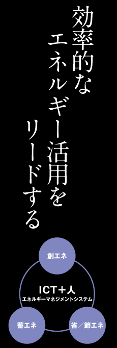 サステナブルエネルギー01　効率的なエネルギー活用をリードする