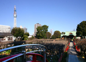 現場ブログ更新「亀戸天神社で夢を祈る」 