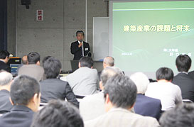 大林組　早稲田大学で建築の今と未来を語る