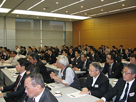 東京林友会の当日の出席者は110人
