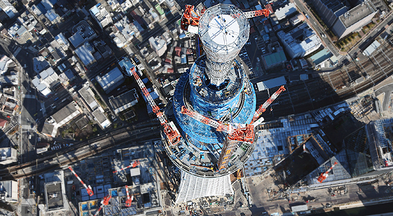 東京スカイツリー の建設で日本産業技術大賞 内閣総理大臣賞 に選定 ニュース 大林組