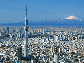 100年を超える長い供用期間を前提として建設された東京スカイツリー