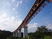 関越自動車道片品川橋（耐震補強）
