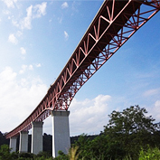 関越自動車道片品川橋（耐震補強）