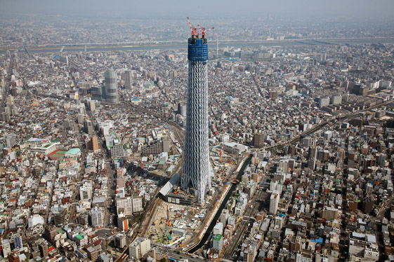 東京スカイツリー 伸びゆく姿に未来を重ねて ニュース 大林組