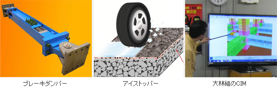 模型やサンプルなどを展示しています