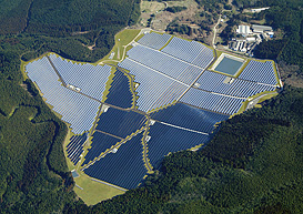 芦北太陽光発電所（熊本県）