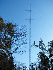 国有林内の観測タワー設置状況