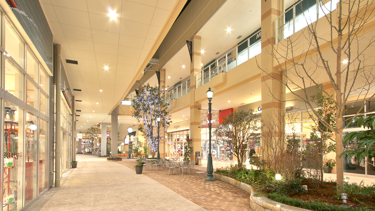 ロックシティ防府 ショッピングセンター 実績 大林組