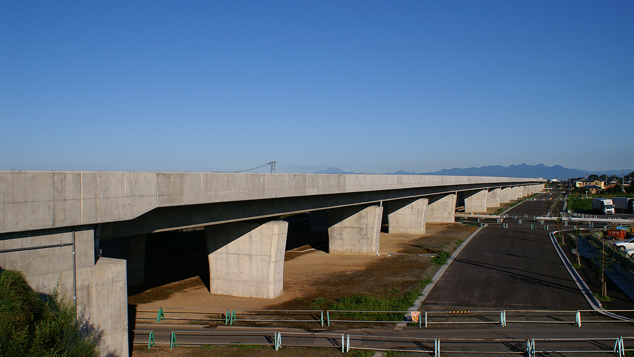 北関東自動車道 東高架橋 Pc上部工 実績 大林組