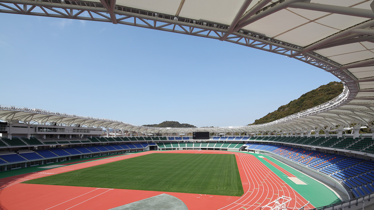 長崎県立総合運動公園 実績 大林組