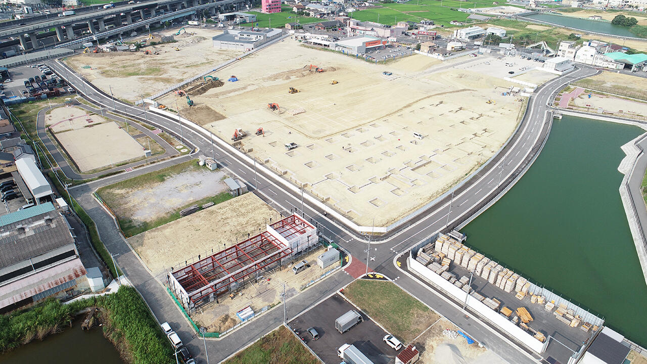 黒山西土地区画整理事業 | 実績｜大林組