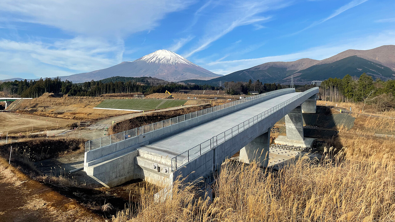木賀橋（大御神西跨道橋）
