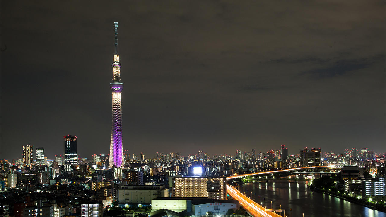 夜景「雅」　&copy;TOKYO-SKYTREE